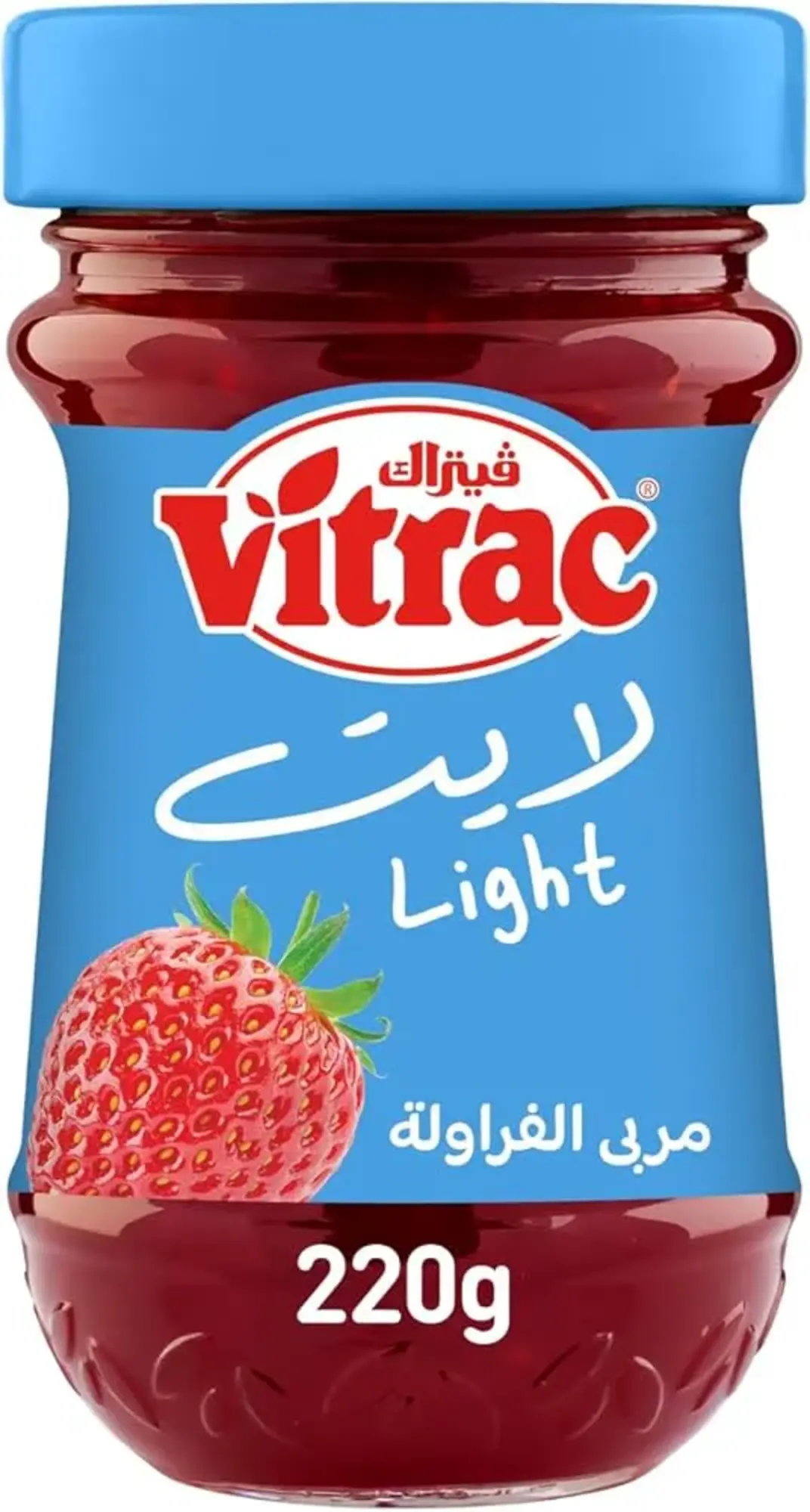 Vitrac Jam Strawberry Light 220G
